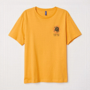 Divided H&M Yellow "This Is Not The End" Graphic T-Shirt